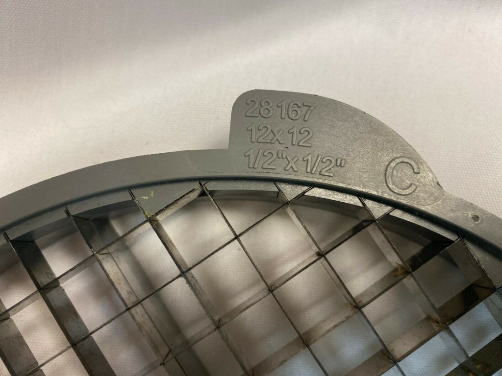 CLOVER♣️HEAD Сетка диск решетка кубики 12х12мм нож насадка для овощерезки